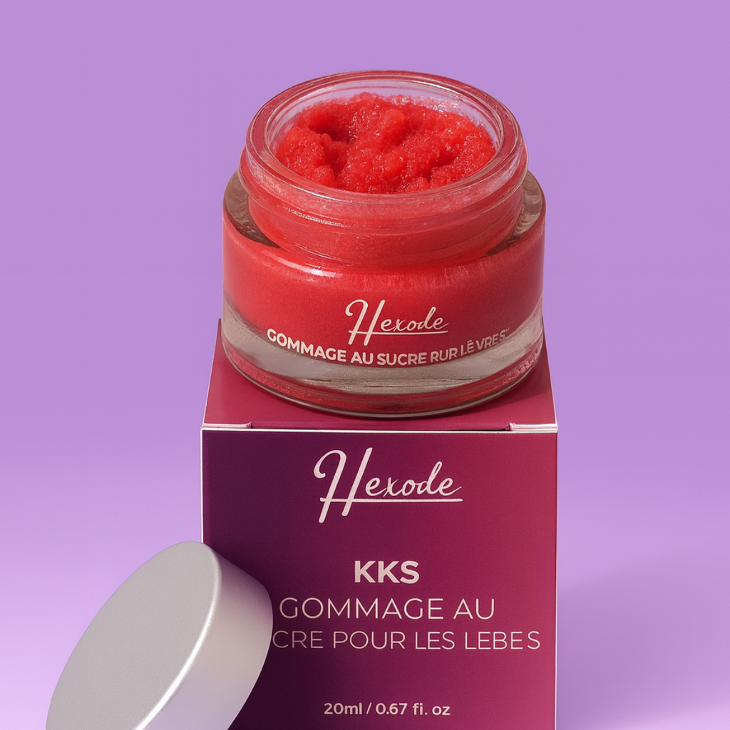 "KKS" Gommage au sucre pour les lèvres -Offrez-vous des lèvres de velours" 20ML